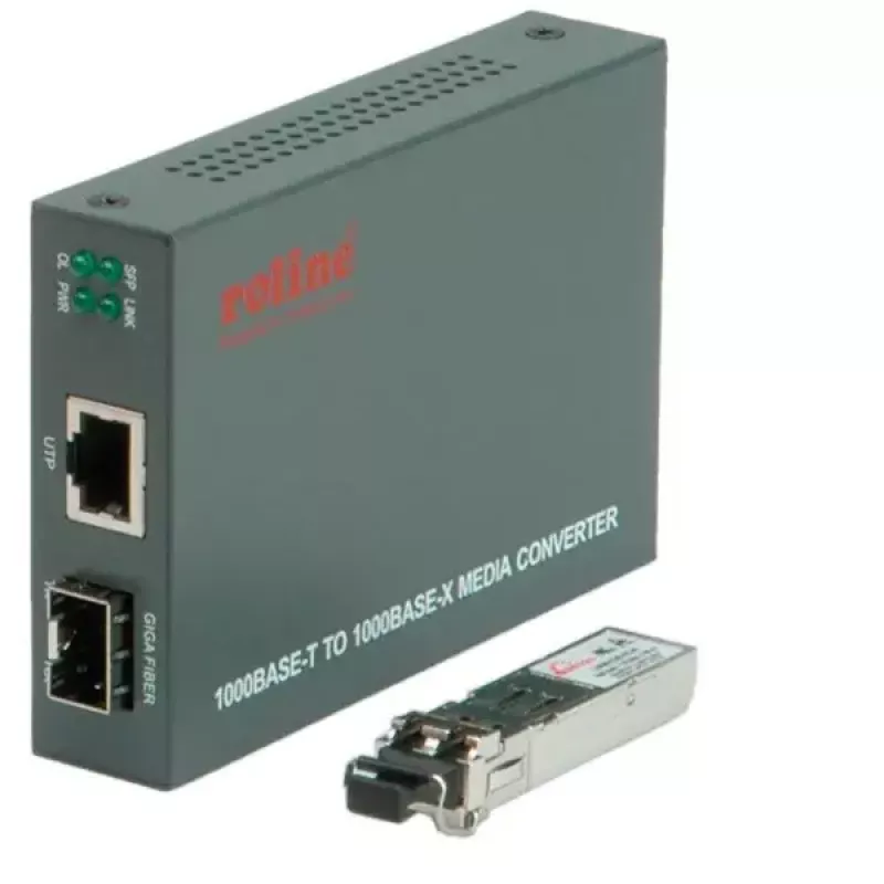 Gigabit Converter ROLINE 21.13.1069 RJ45 į LC