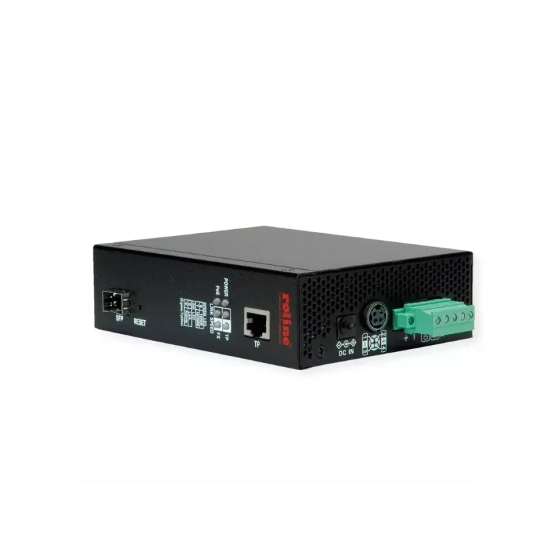 Tinklo medijos keitiklis ROLINE 21.13.1135 1000 Mbit/s Daugiamodis Juodas