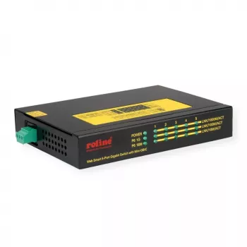 Tinklo komutatorius ROLINE 21.13.1162 Gigabit Ethernet 5 prievadai PoE