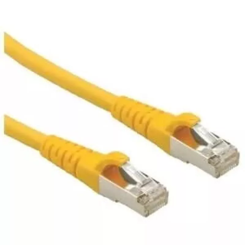 Tinklo kabelis ROLINE CAT.6a S/FTP jungtis S-STP 7m geltonas