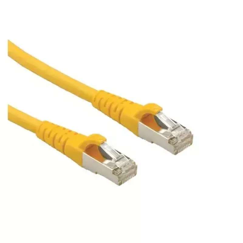 Tinklo kabelis ROLINE CAT.6a S/FTP jungtis S-STP 7m geltonas