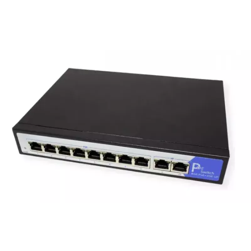 Tinklo komutatorius VALUE 21.99.1195 Gigabit Ethernet PoE juodas