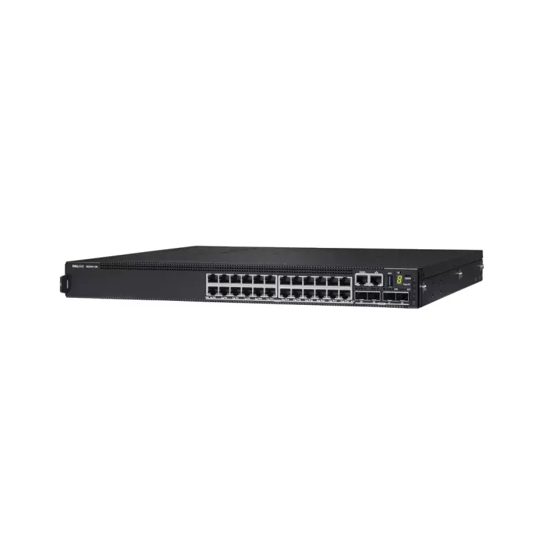 DELL N2224X-ON valdomas L3 2.5G Ethernet (100/1000/2500) 1U juodas