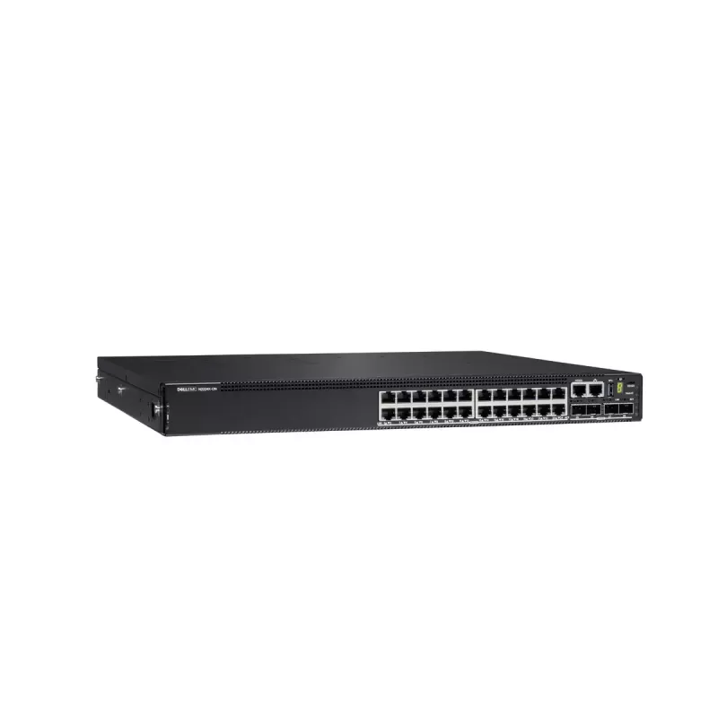 DELL N2224X-ON valdomas L3 2.5G Ethernet (100/1000/2500) 1U juodas