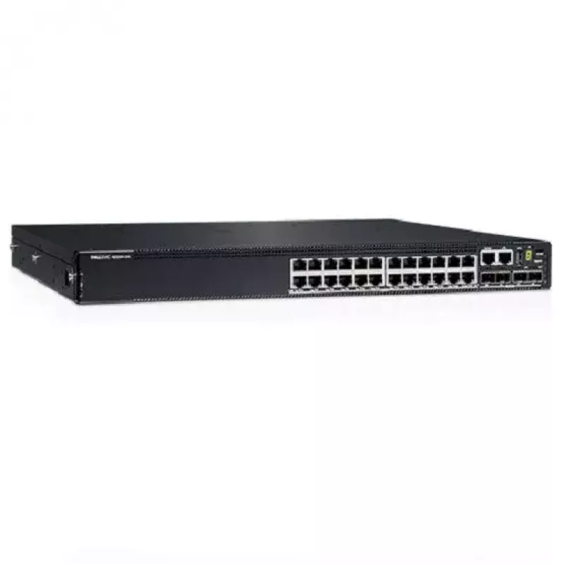 DELL N2224X-ON valdomas L3 2.5G Ethernet (100/1000/2500) 1U juodas