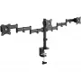 InLine stalinis laikiklis 3x TFT/LCD/LED iki 68cm 27 colių maks. 3x8 kg