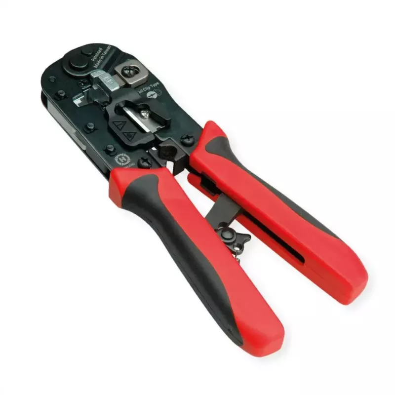 Kabelių užspaudimo įrankis VALUE 25.99.8794 Juoda Raudona 190 mm 347 g