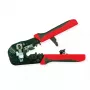 Kabelių užspaudimo įrankis VALUE 25.99.8794 Juoda Raudona 190 mm 347 g
