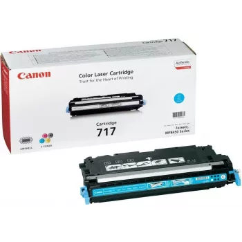 Canon 717 dažų kasetė 1 vnt. Originali žalsvai mėlyna