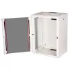Sieninis 19 colių stovo spinta ROLINE Pro 16U 600x450 mm, pilka, raktinis užraktas, IP20