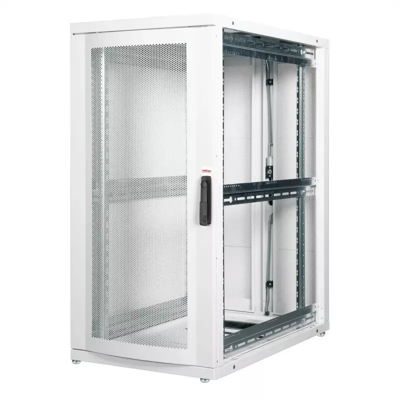 Laisvai pastatoma 19 colių serverių spinta ROLINE Pro 26U, 600x1000 mm PxG, 1000 kg talpa, IP20, pilka