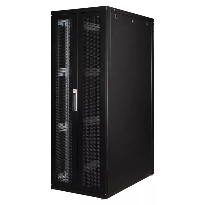 Laisvai pastatomas stovas ROLINE 19 colių serverių spinta Pro 36 U 600x1000 juoda