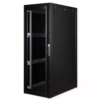 Laisvai pastatomas stovas ROLINE 19 colių serverių spinta Pro 36 U 600x1000 juoda