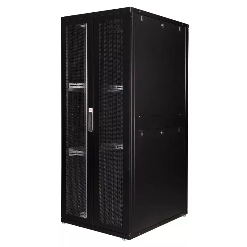 Laisvai stovintis stovas ROLINE 19 colių serverių spinta Pro 42 U 800x1000 juoda