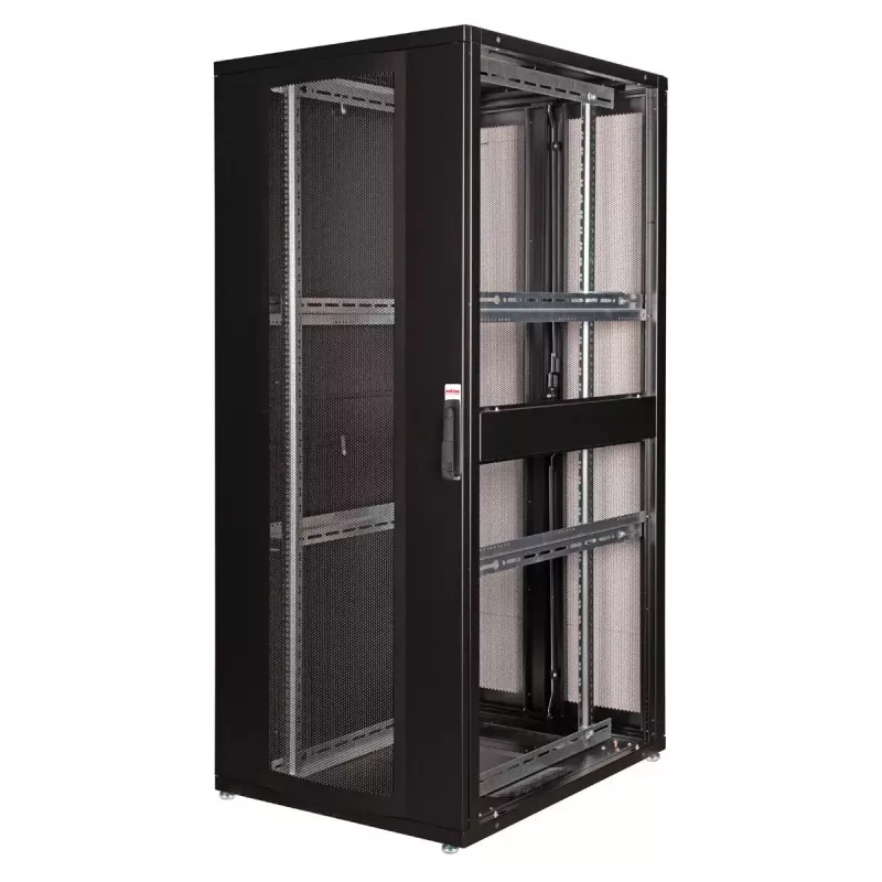 Laisvai stovintis stovas ROLINE 19 colių serverių spinta Pro 42 U 800x1000 juoda