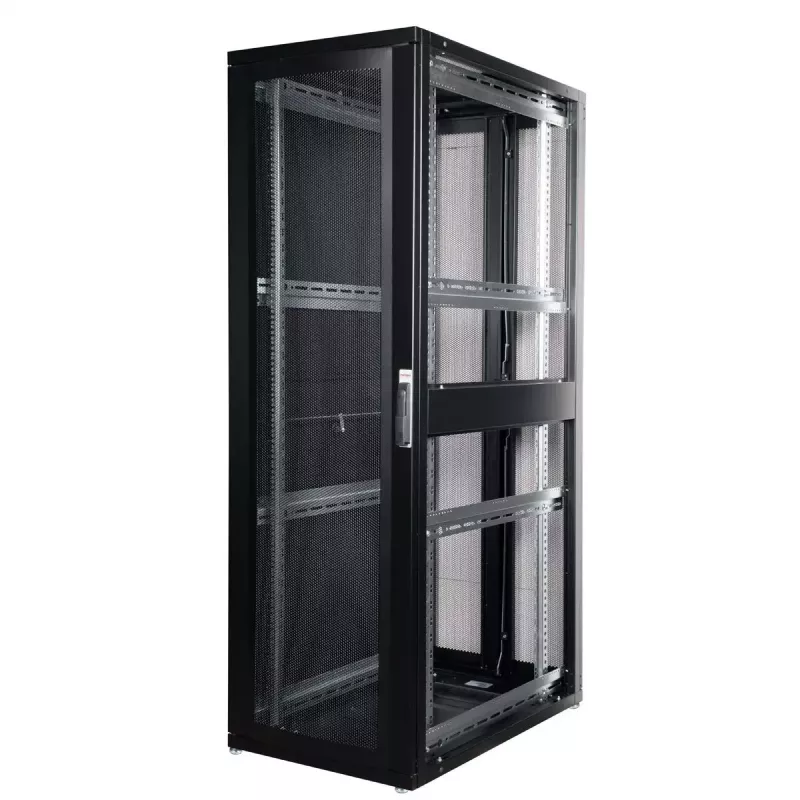 Laisvai pastatomas stovas ROLINE 19 colių serverių spinta Pro 42 U 600x1000, juoda