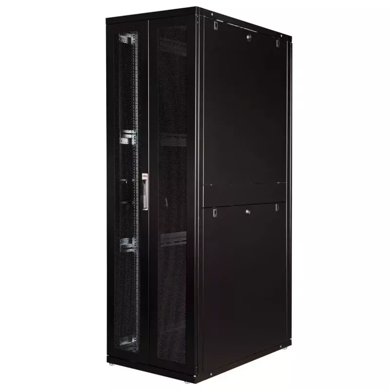 Laisvai stovintis stovas ROLINE 19 colių serverių stovas Pro 42U 600x1000 juodas
