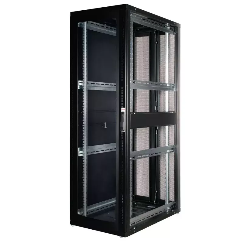 Laisvai stovintis stovas ROLINE 19 colių serverių stovas Pro 42U 600x1000 juodas