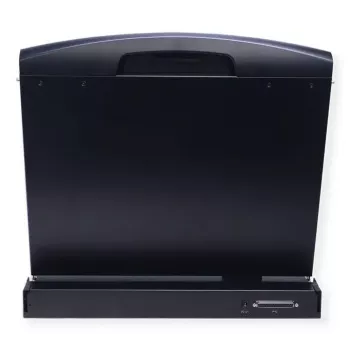 Rack console VALUE 26.99.0131 19 col. (48,3 cm) 1366x768 250 cd/m² vokiška klaviatūra juoda 1U