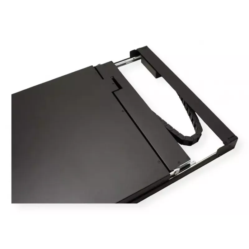 Stovo konsolė VALUE 26.99.0132 — 19 colių (48,3 cm) 1366×768 LCD, 1U, šveicariška klaviatūra, juoda