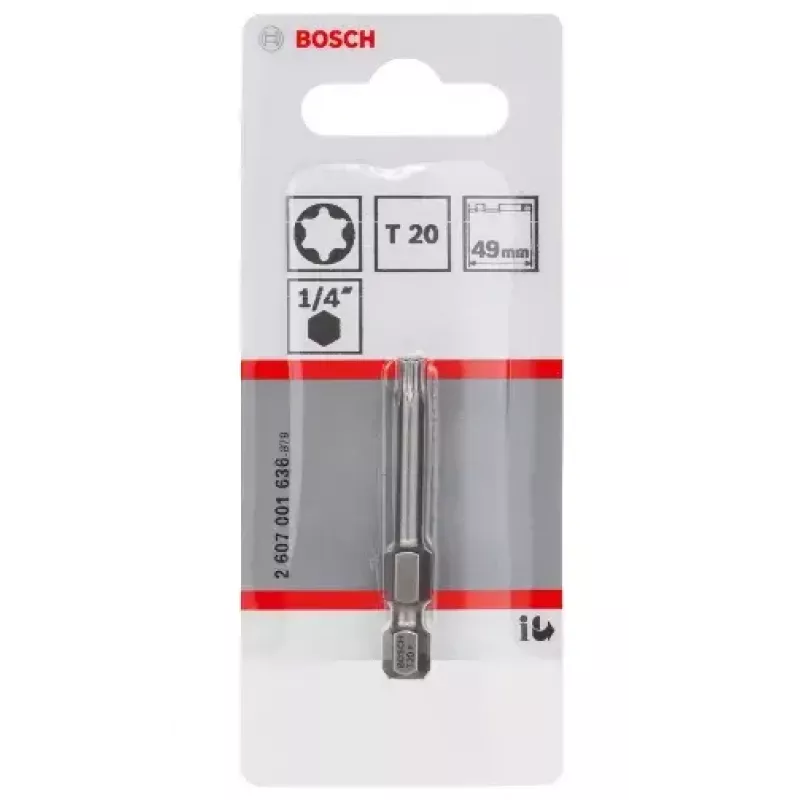 Atsuktuvo antgalis Bosch 2607001636 T20 ypač kietas 49 mm