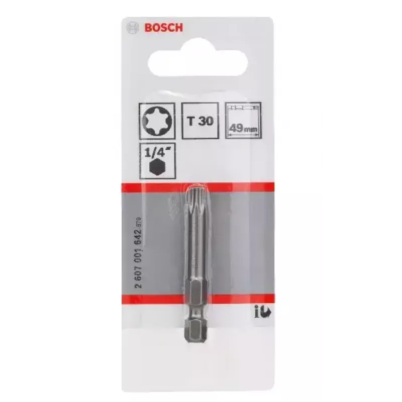 Atsuktuvo antgalis Bosch 2607001642 T30 ypač kietas 49mm
