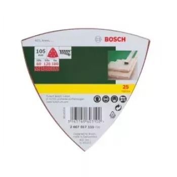 Bosch 2607017111 25 vnt. šlifavimo lapelis