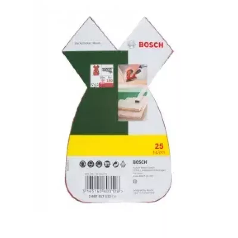 Bosch 2607017113 25 vnt. Šlifavimo lakštas