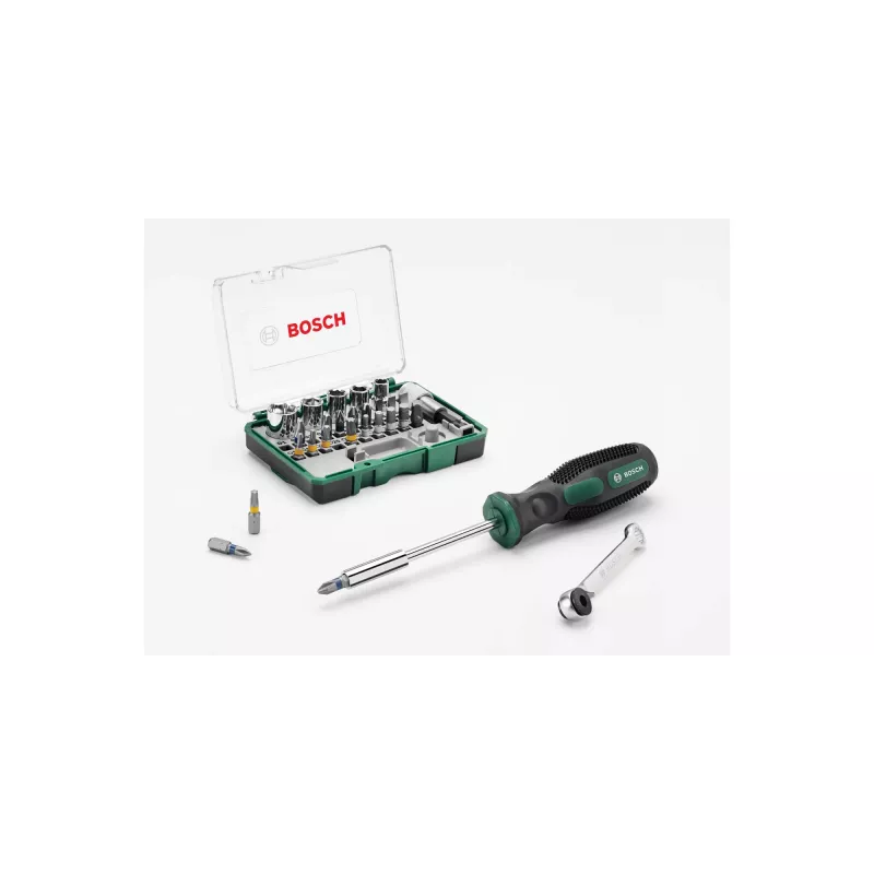 Atsuktuvų antgalių rinkinys Bosch 2 607 017 331 27 vnt. Šešiabriaunis Veržlinis Torq-Set Phillips
