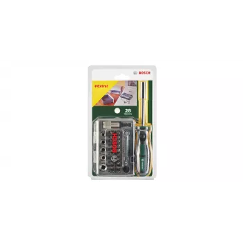 Atsuktuvų antgalių rinkinys Bosch 2 607 017 331 27 vnt. Šešiabriaunis Veržlinis Torq-Set Phillips
