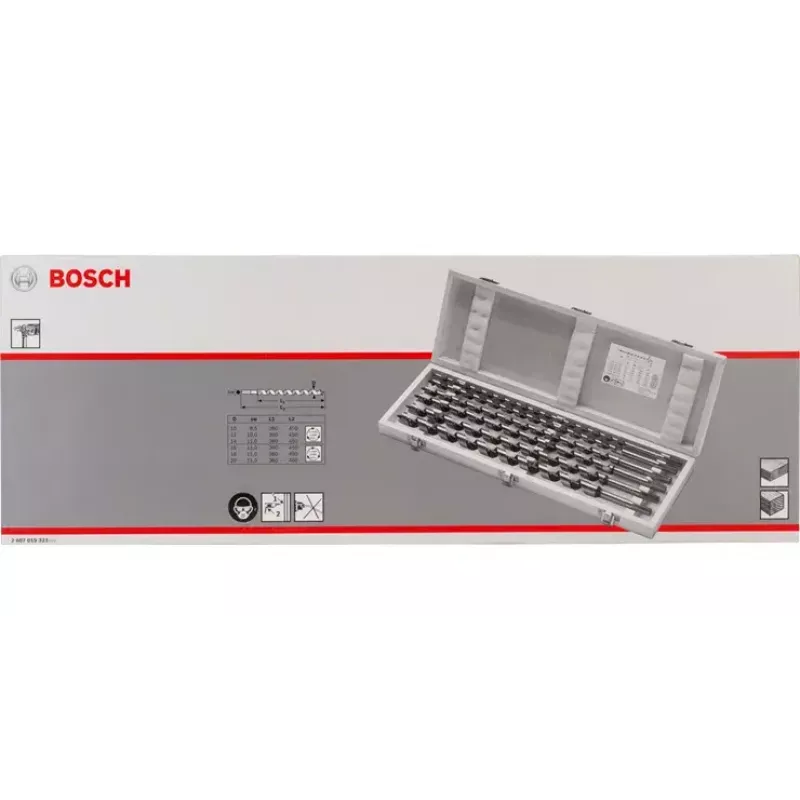 Grąžtų su centravimo antgaliu rinkinys “Bosch 2607019322”