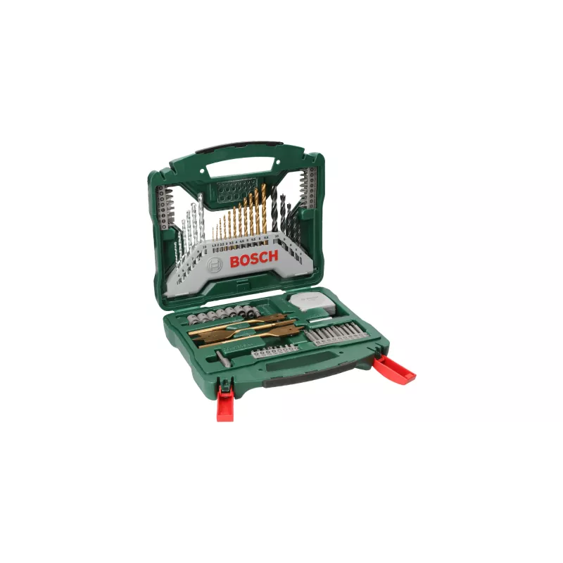 Grąžtų rinkinys Bosch 70 dalių X-Line Titanium rinkinys