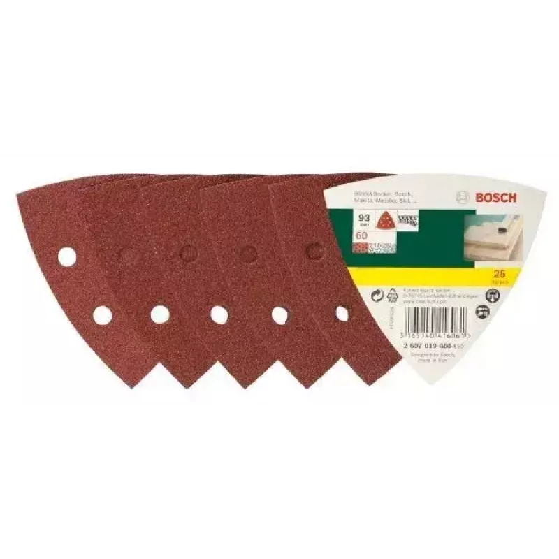 Bosch 2 607 019 488 šlifuoklio priedas 25 vnt.