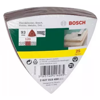 “Bosch” 2 607 019 490 šlifuoklio priedas 25 vnt.