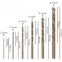 Grąžtų rinkinys Bosch HSS Twist Drill Bits Cobalt Sets