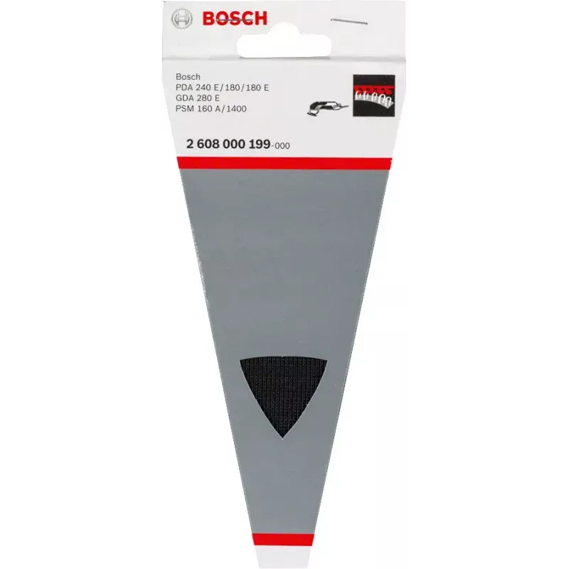 Bosch 2 608 000 199 šlifavimo priedas 1 vnt. Šlifavimo lapas