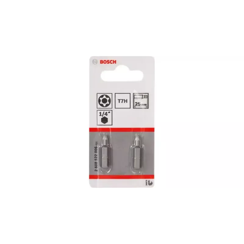 Atsuktuvų antgaliai Bosch 2608522009 itin kieti patvarus plienas
