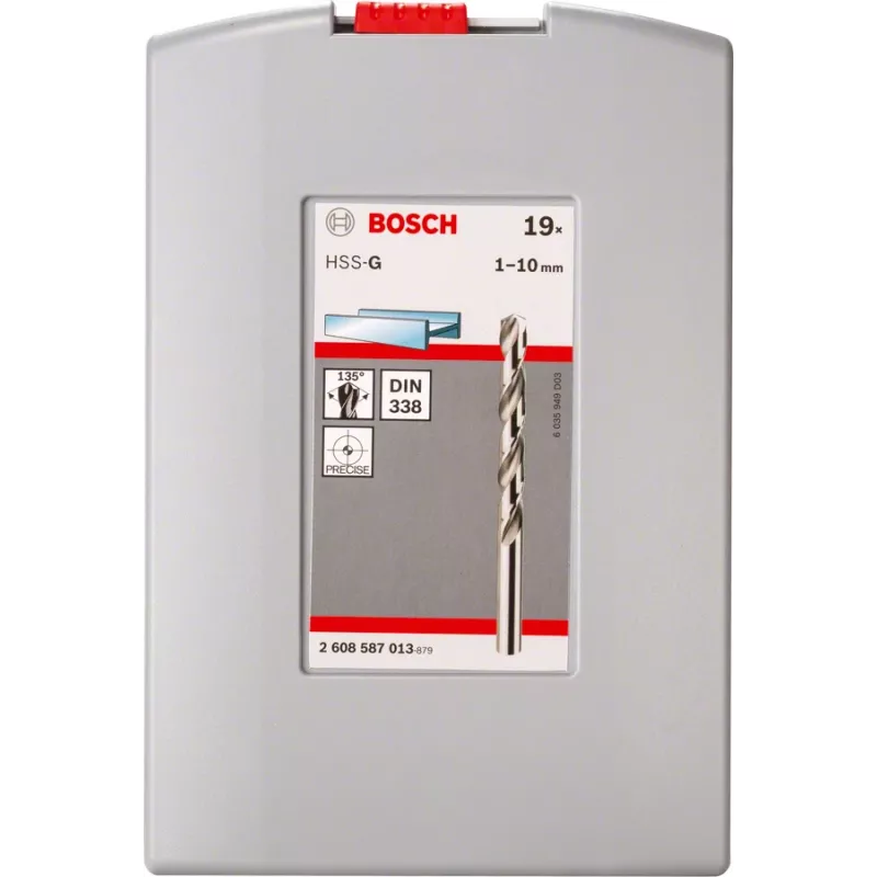 Suktinių grąžtų rinkinys Bosch HSS 2608587013