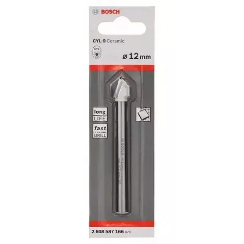 Grąžtas Bosch CYL-9 1,2 cm skersmuo 90 mm ilgis
