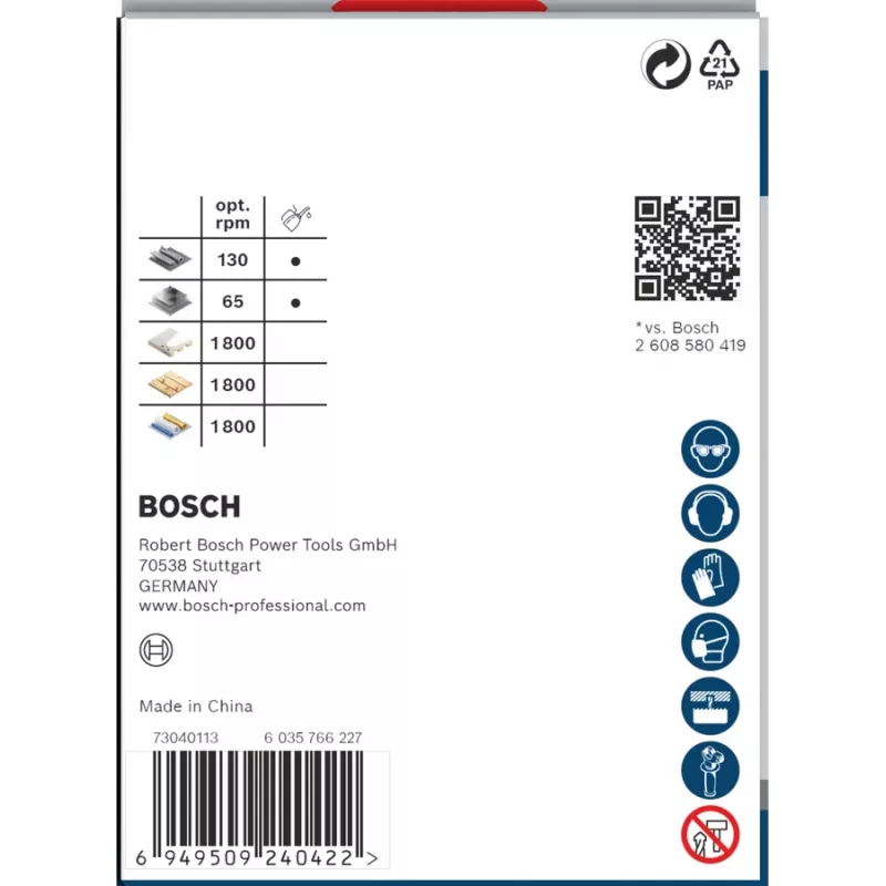 Skylinė karūnėlė Bosch PRO 68 mm Progressor PC Plus – modelis 2608594398 metalui ir medžiui