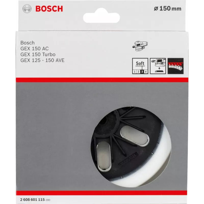 Bosch 2 608 601 115 šlifavimo priedas 1 vnt. Šlifavimo pagalvėlė