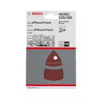 Bosch 2608607417 Šlifavimo pagalvėlė 2 vnt.