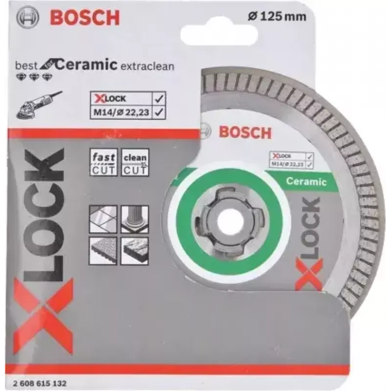 Bosch 2 608 615 132 kampinio šlifuoklio priedas Pjovimo diskas