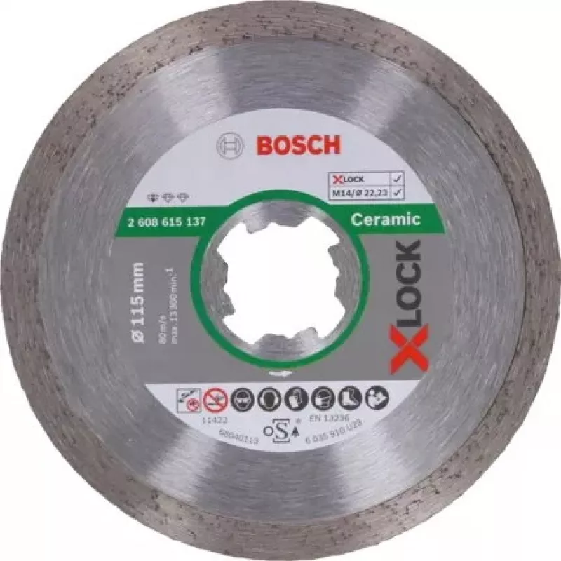Bosch 2 608 615 137 kampinio šlifuoklio priedas Pjovimo diskas