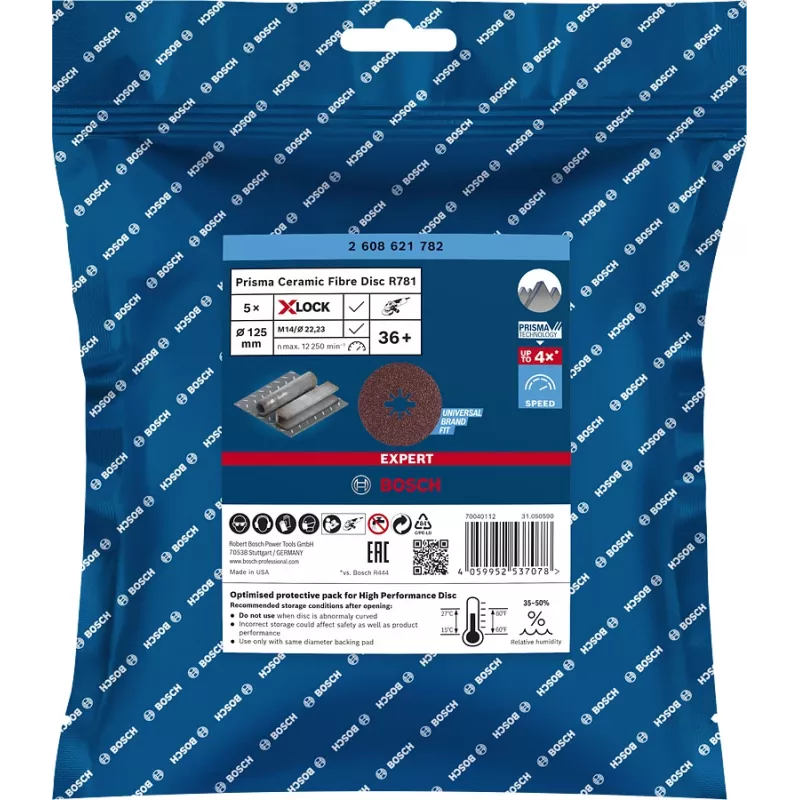 Bosch 2 608 621 794 kampinio šlifuoklio priedas Šlifavimo diskas