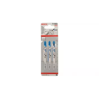 Pjūklo geležtė Bosch T 118 G Basic for Metal, greitaeigis plienas HSS