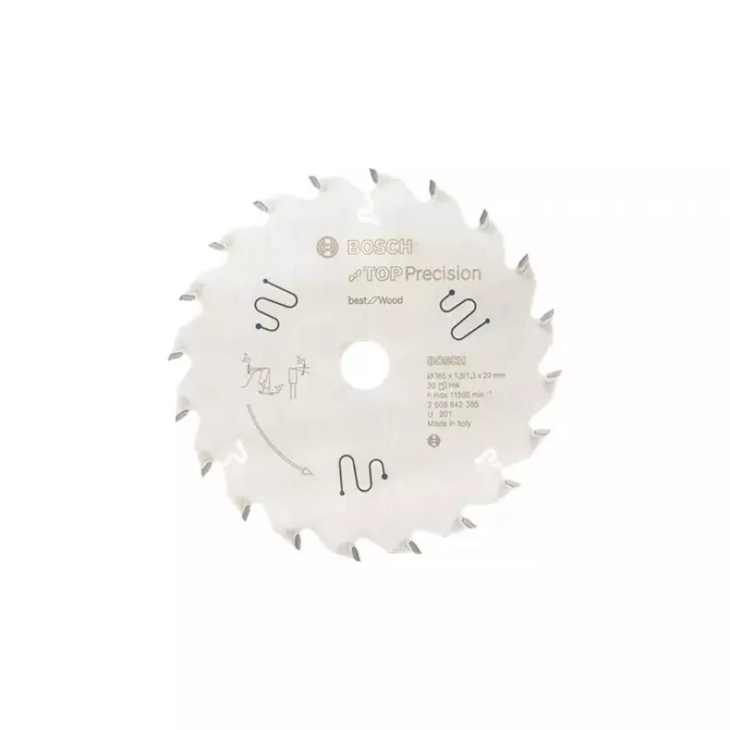 Diskinis pjūklo diskas Bosch Best for Wood 16,5 cm