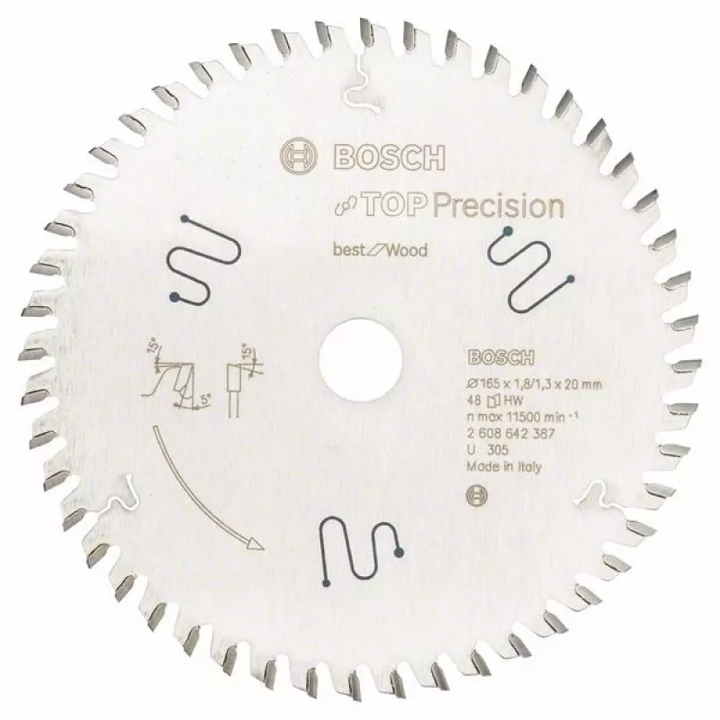 „Bosch 2 608 642 387“ diskinis pjūklo diskas 16,5 cm 1 vnt.