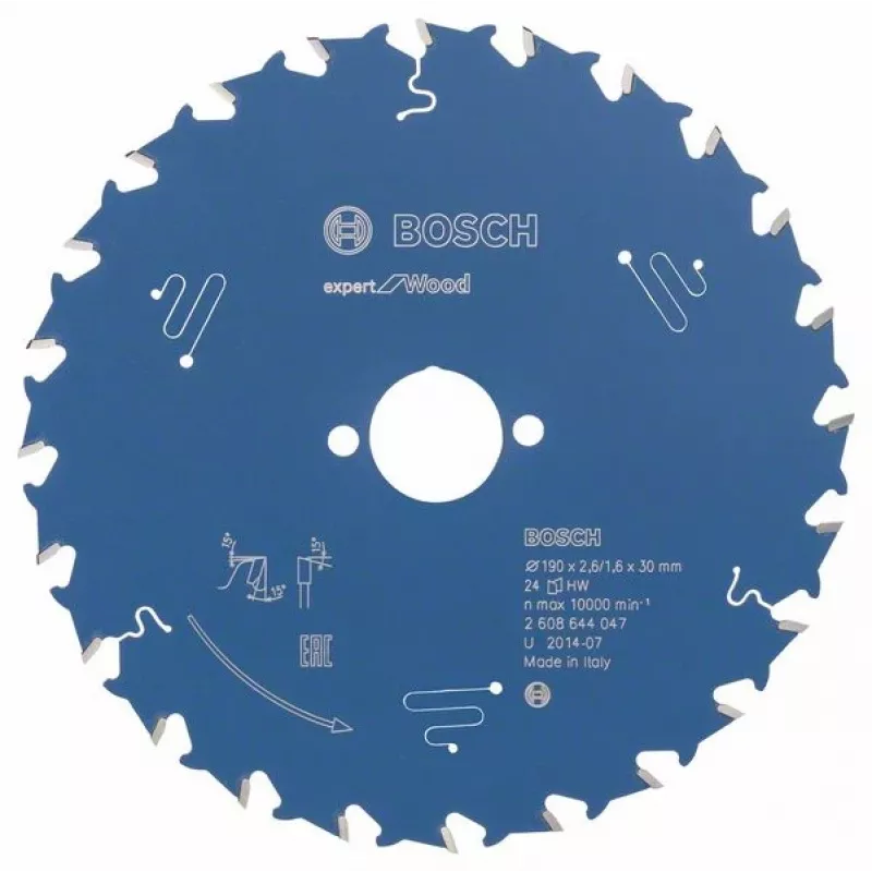 Bosch 2 608 644 047 diskinis pjūklas 19 cm 1 vnt.