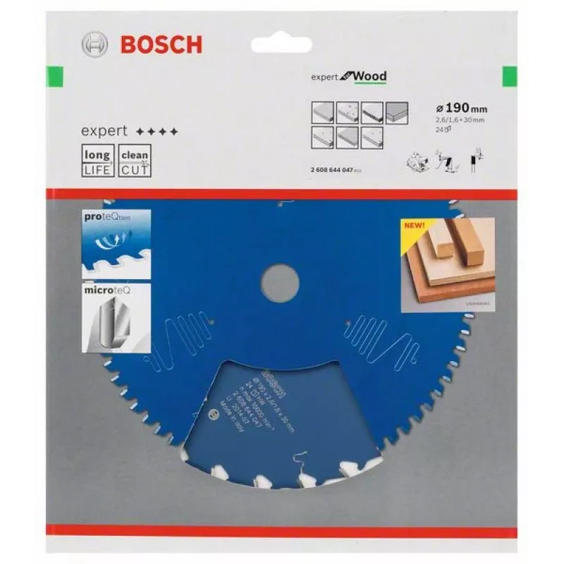 Bosch 2 608 644 047 diskinis pjūklas 19 cm 1 vnt.